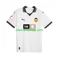 Camisola Valencia CF Homem Equipamento Primeiro 2023-2024 Manga Curta